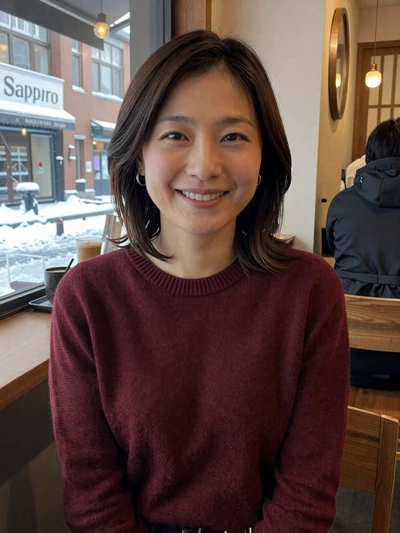 Nanami, 30, Japan - Software engineer and avid snowboarder. Values intellectual conversations and building a warm home filled with laughter.