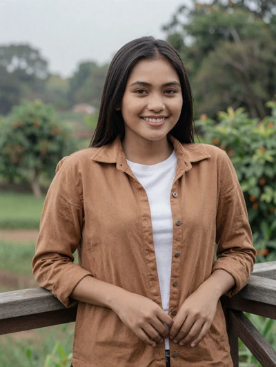 Khamla, 26, Laos - Primary school teacher who loves painting and traditional Lao weaving. Dreams of sharing sticky rice with someone special every evening.