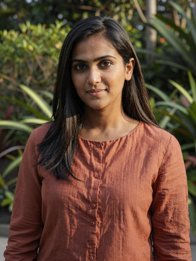 Kavitha, 31, Singapore - Indian-Singaporean financial analyst who speaks Tamil, English, and Mandarin. Loves yoga, classical dance, and deep conversations over teh tarik.