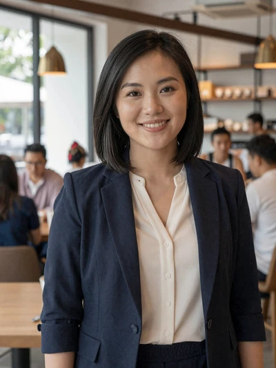 Hui Ling, 29, Singapore - Marketing manager at a global tech firm. Loves exploring hawker centers and weekend hikes at MacRitchie. Seeks a partner who values ambition and kindness equally.