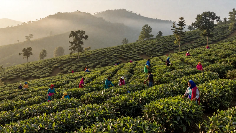 Sylhet tea gardens in Bangladesh representing cultural richness relevant to Bangladeshi women dating