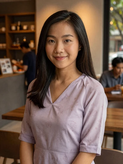 Linh, 27, Vietnam - Marketing specialist who loves pho and weekend hikes. Seeking a loyal, caring partner for a meaningful life together.