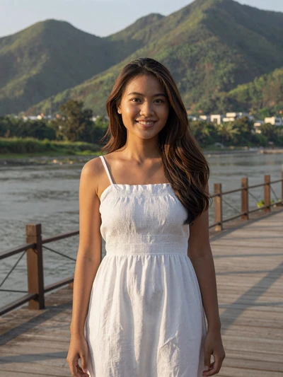 Dao, 27, Laos - Small business owner running a riverside guesthouse. Loves hiking, traditional Lao music, and morning alms giving. Ready for genuine love.