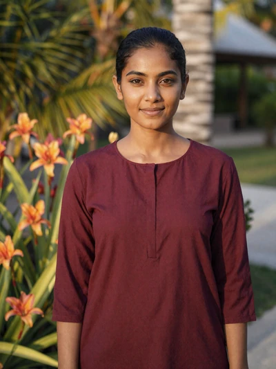 Hawwa, 32, Maldives - Accountant and amateur photographer. Family-first mindset with a love for island sunsets and traditional Maldivian music.